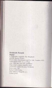 Frederick Forsyth: Pastýř