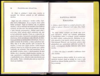 Květoslav Minařík: Pataňdžaliho jógasútra