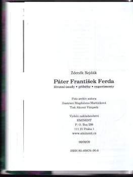 Zdeněk Rejdák: Páter František Ferda