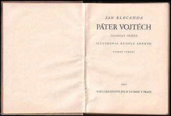 Jan Klecanda: Páter Vojtěch