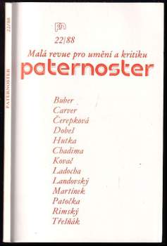 Paternoster  22/88 - malá revue pro umění a kritiku