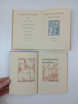 Vojtěch Martínek: Patero bibliofilské