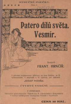 František Hrnčíř: Patero dílů světa ; Vesmír