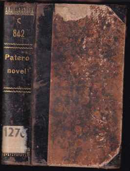 Karel Matěj Čapek Chod: Patero novel : 1900-1903