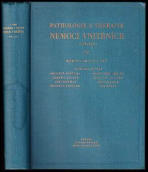 Josef Pelnář: Pathologie a therapie nemocí vnitřních
