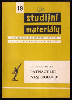 Patnáct let naší biologie