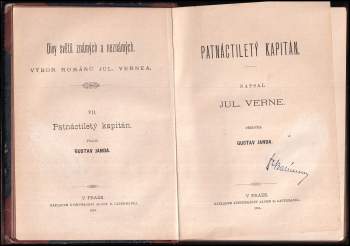 Jules Verne: Patnáctiletý kapitán, I. + II. díl