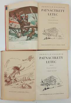 Arnould Galopin: Patnáctiletý letec