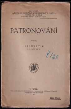 Patronování