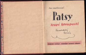 Fan Vavřincová: Patsy tropí hlouposti