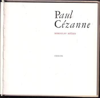 Miroslav Míčko: Paul Cézanne