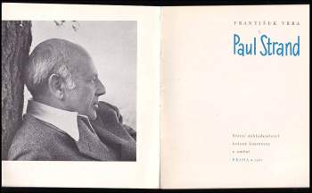 František Vrba: Paul Strand