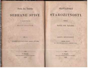 Pavel Josef Šafařík: Sebrané spisy