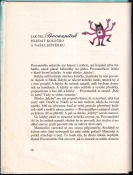 Inka Ciprová: Pavouček Provazníček