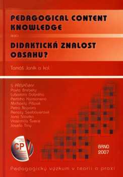 Pedagogical content knowledge, nebo, Didaktická znalost obsahu?