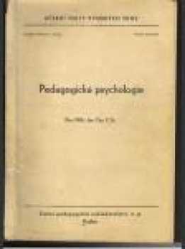 Pedagogická psychologie