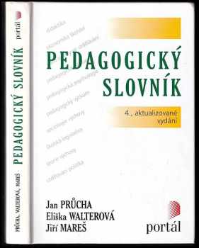 Jan Průcha: Pedagogický slovník