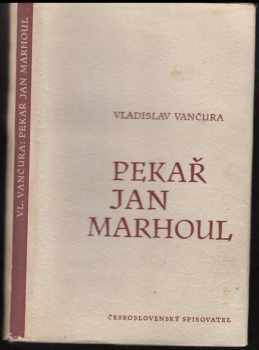 Pekař Jan Marhoul