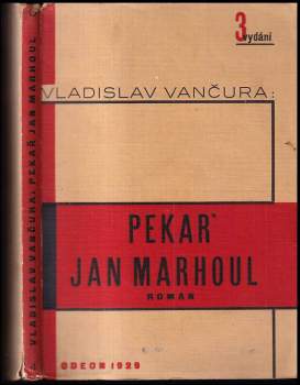 Pekař Jan Marhoul - Vladislav Vančura (1929, Jan Fromek) - ID: 811290