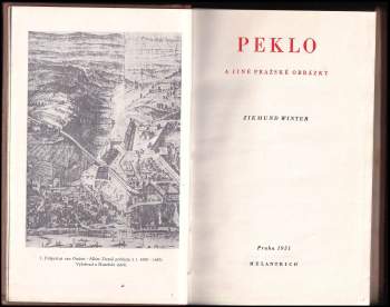 Zikmund Winter: Peklo a jiné pražské obrázky