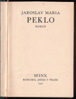 Jaroslav Maria: Peklo