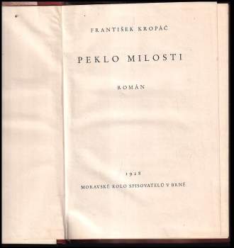 František Kropáč: Peklo milosti