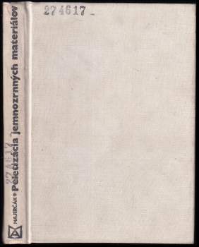 Peletizácie jemnozrnných materiálov