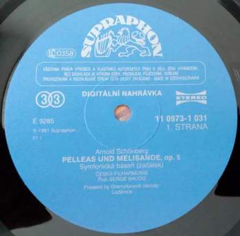 The Czech Philharmonic Orchestra: Pelléas Et Mélisande