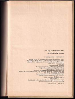 Jiří Petřivalský: Peněžní oběh a úvěr