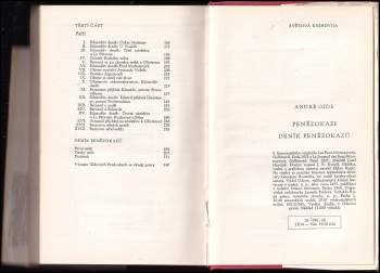 Andre Gide: Penězokazi ; Deník penězokazů