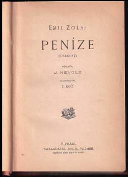Émile Zola: Peníze