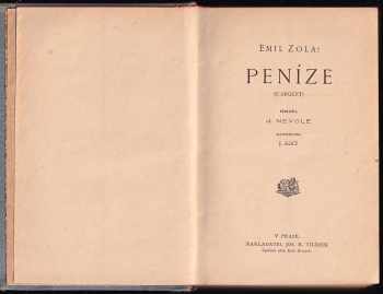 Émile Zola: Peníze