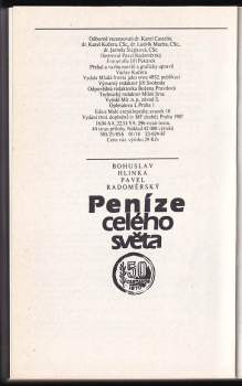 Bohuslav Hlinka: Peníze celého světa