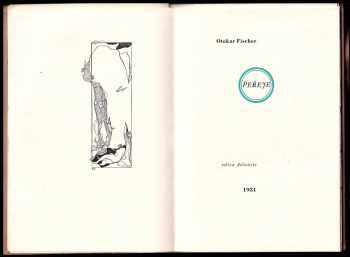 Otokar Fischer: Peřeje - Básně