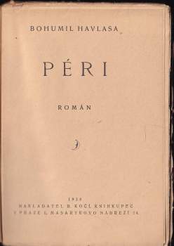 Bohumil Havlasa: Péri