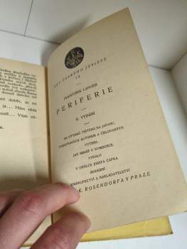 František Langer: Periferie
