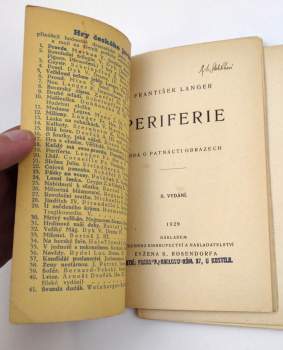František Langer: Periferie