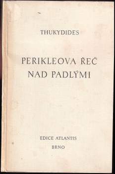 Thúkydidés: Perikleova řeč nad padlými