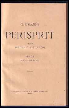 Gabriel Delanne: Perisprit