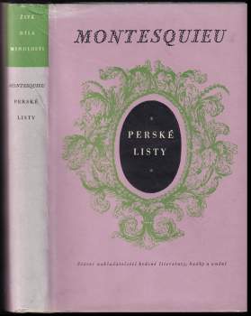 Charles-Louis de Secondat Montesquieu: Perské listy