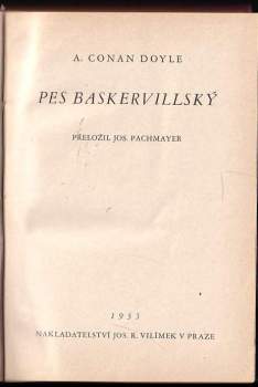 Arthur Conan Doyle: Pes baskervillský