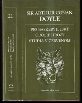 Pes baskervillský, Údolie hrôzy, Štúdia v červenom