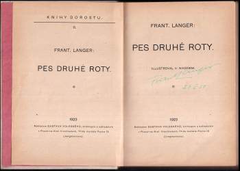 František Langer: Pes druhé roty