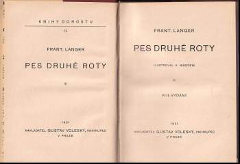 František Langer: Pes druhé roty