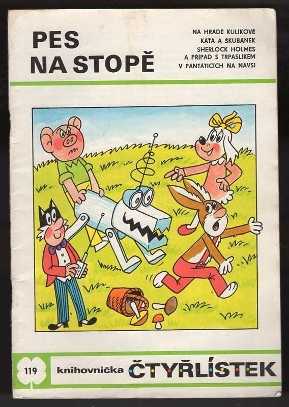 Ljuba Štíplová: Pes na stopě - Čtyřlístek 119