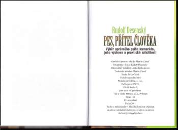 Rudolf Desenský: Pes, přítel člověka