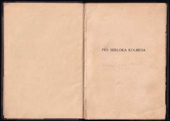 Joseph Jacquin: Pes Serloka Kolmesa