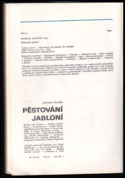 Antonín Dvořák: Pěstování jabloní