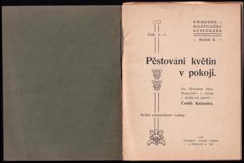 Pěstování květin v pokoji