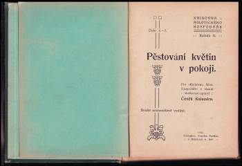 Pěstování květin v pokoji